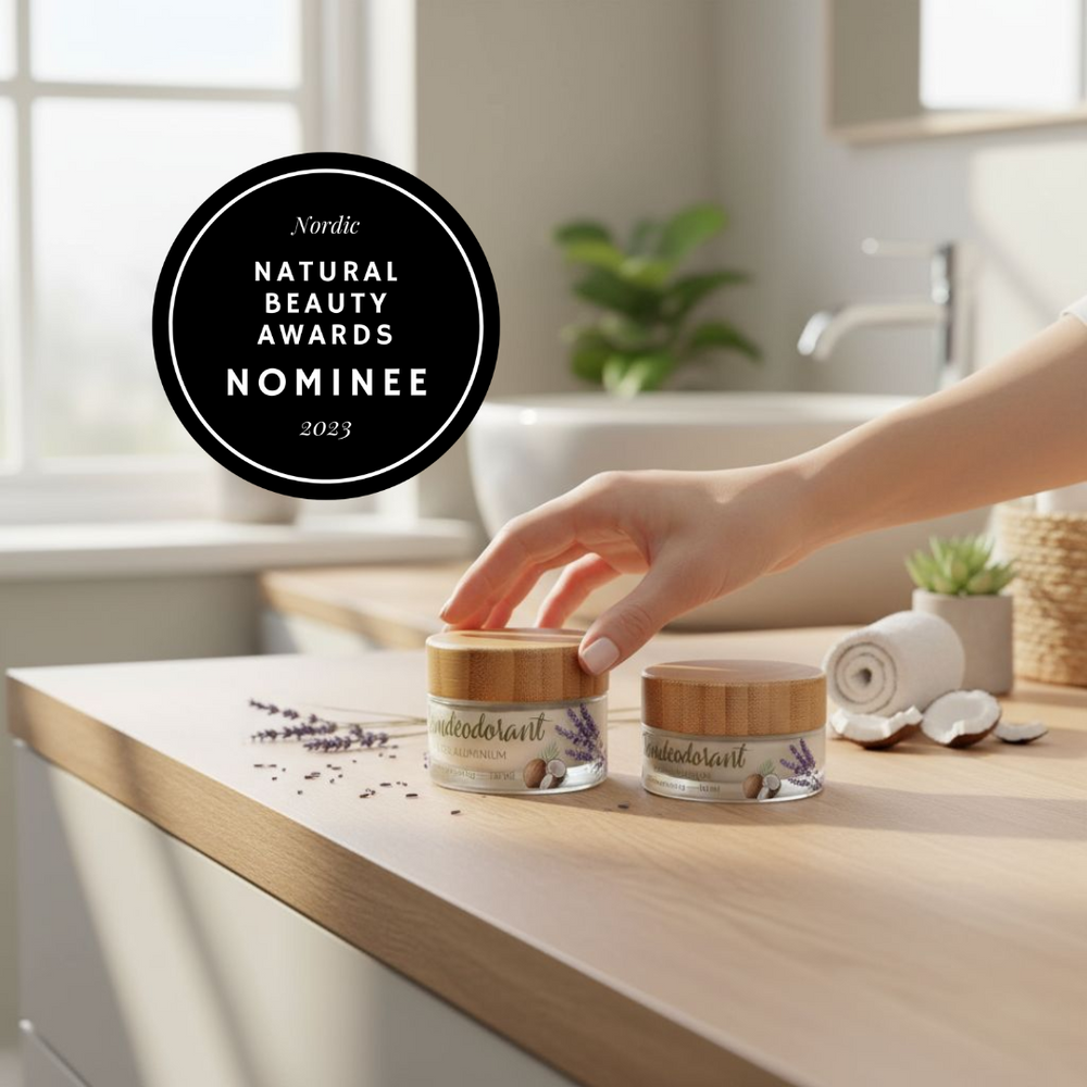 100% naturlig kremdeodorant, UTEN aluminium - Bestselger!