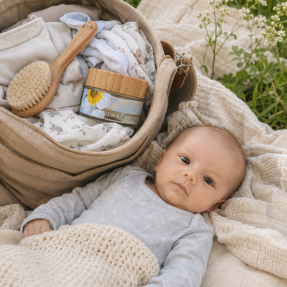 
                  
                    100% naturlig stellesalve, "Englebarn" - Babysalve med zink som reparerer og lindrer effektivt sårhet og utslett
                  
                