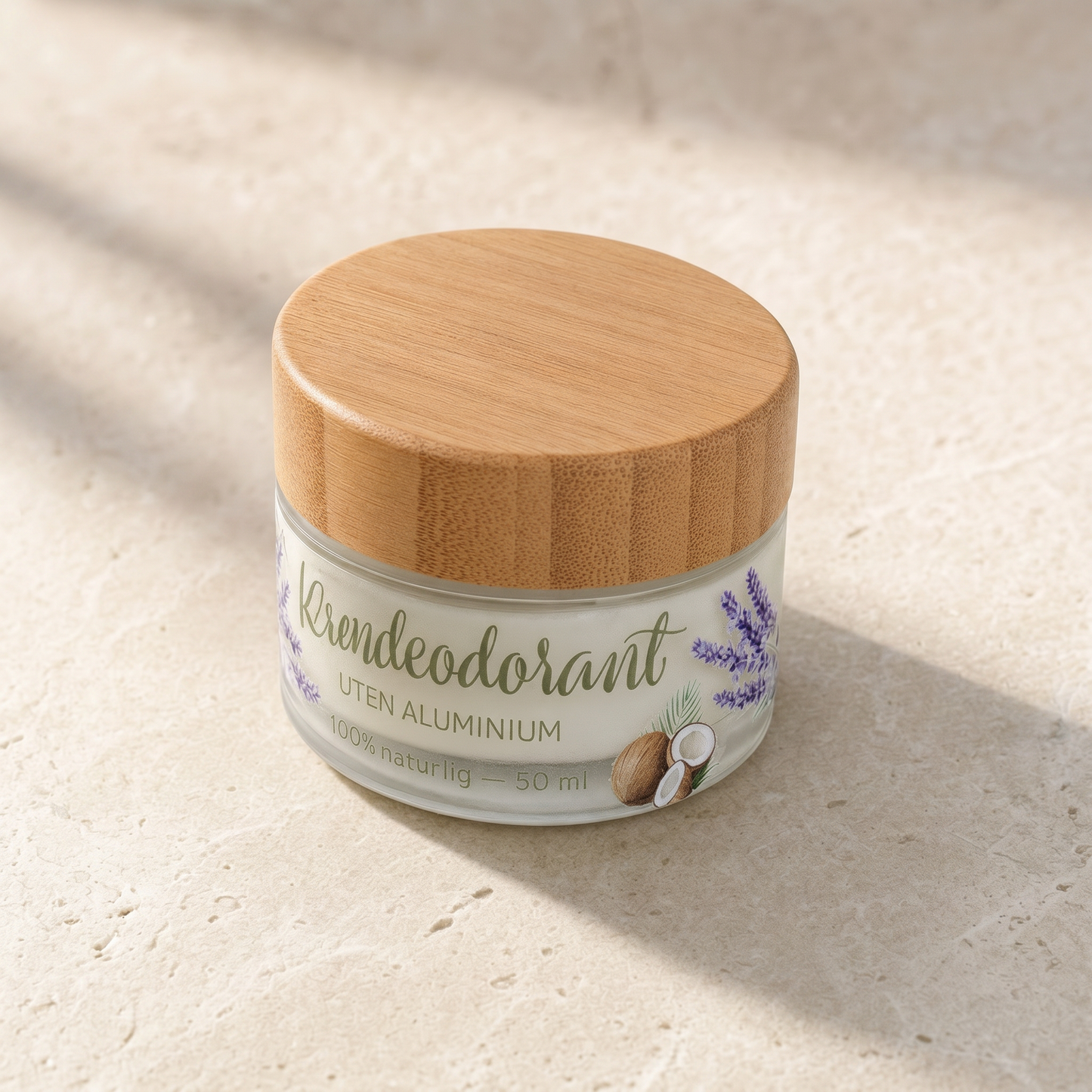 
                  
                    100% naturlig kremdeodorant, UTEN aluminium - Bestselger!
                  
                