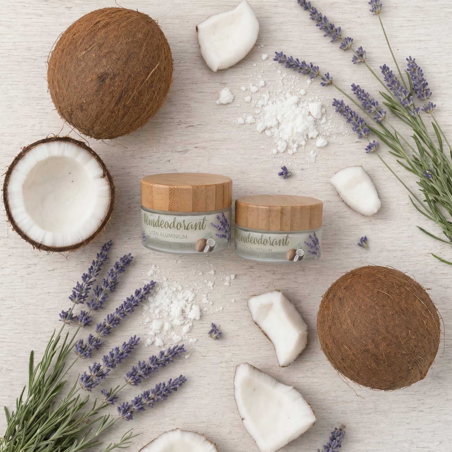
                  
                    100% naturlig kremdeodorant, UTEN aluminium - Bestselger!
                  
                
