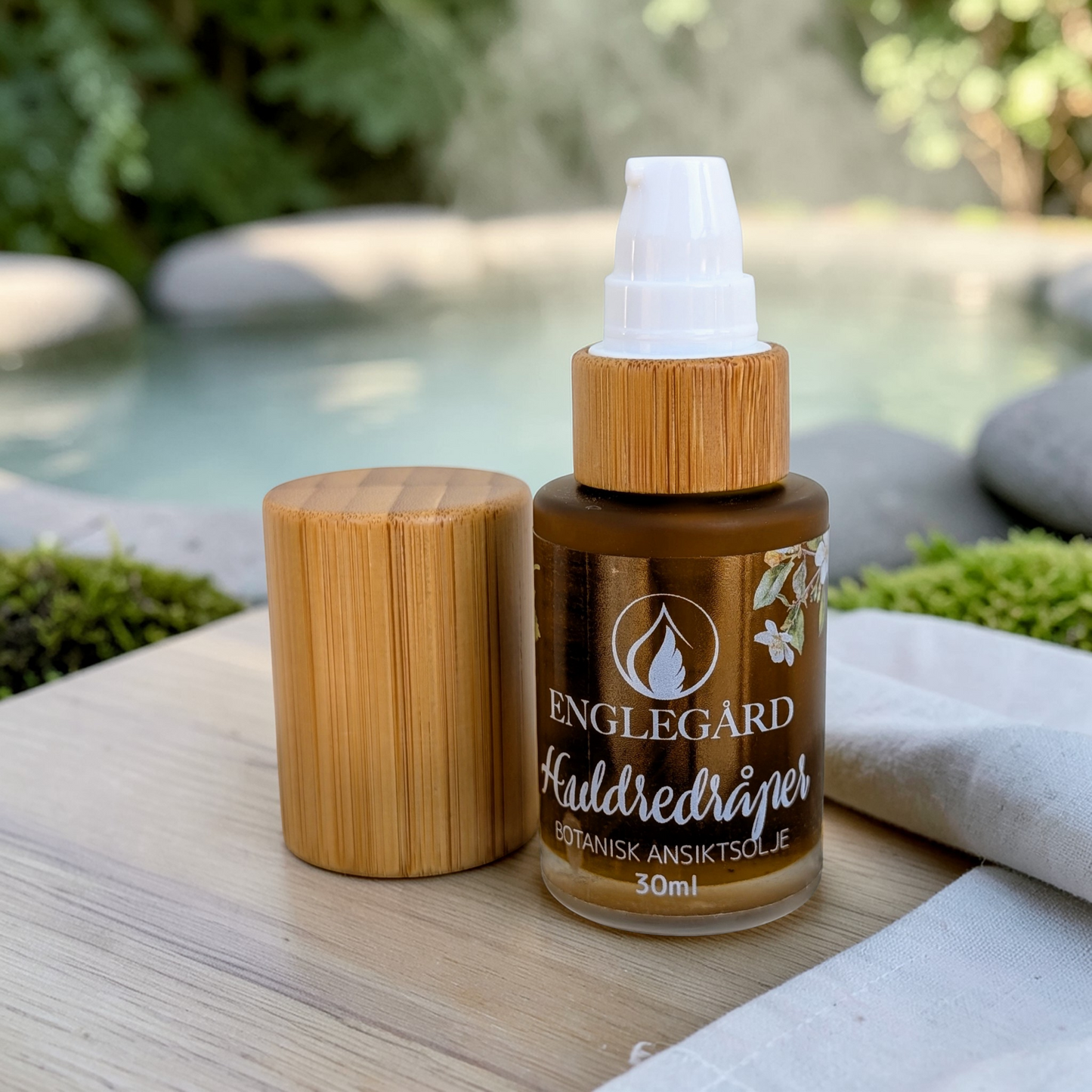 
                  
                    100% naturlig ansiktsolje for sensitiv hud - "Huldredråper", 30 ml
                  
                