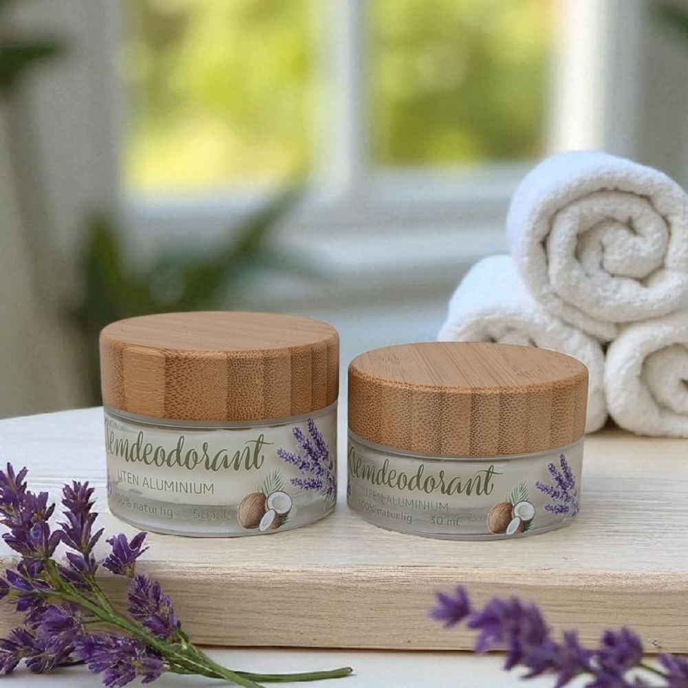 
                  
                    100% naturlig kremdeodorant, UTEN aluminium - Bestselger!
                  
                