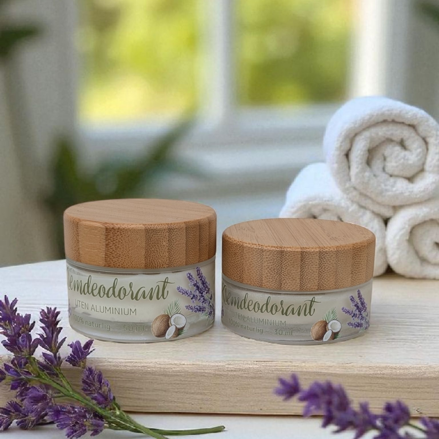 
                  
                    100% naturlig kremdeodorant, UTEN aluminium - Bestselger!
                  
                