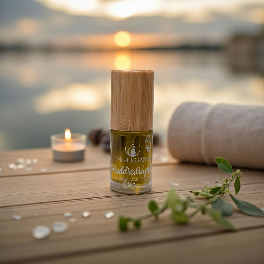 
                  
                    100% naturlig ansiktsolje for sensitiv hud - "Huldredråper", 30 ml
                  
                