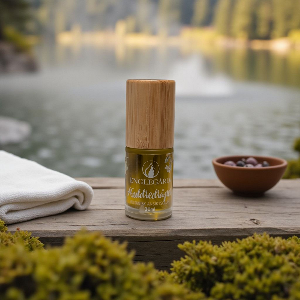 
                  
                    100% naturlig ansiktsolje for sensitiv hud - "Huldredråper", 30 ml
                  
                