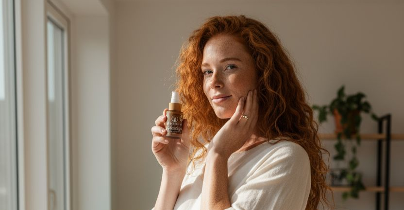 
                  
                    100% naturlig ansiktsolje for sensitiv hud - "Huldredråper", 30 ml
                  
                
