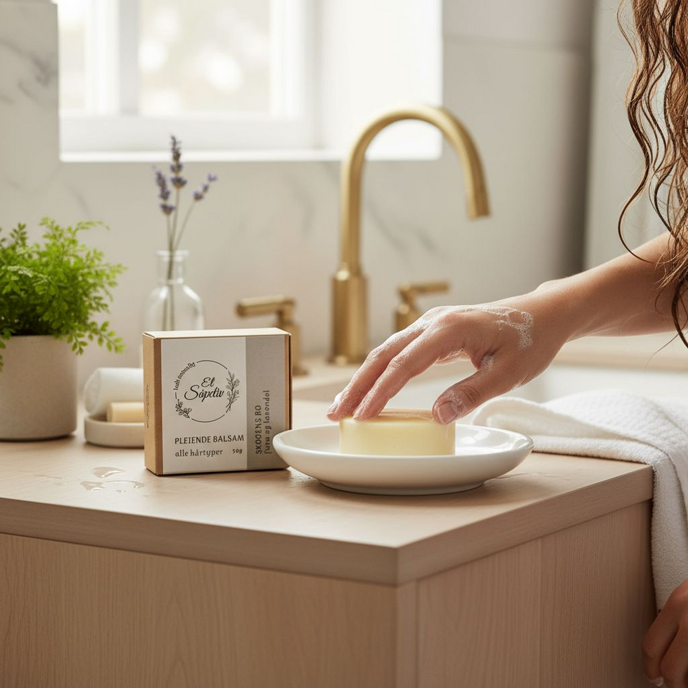 Naturlig balsambar - Skogens ro, arganolje og kakaosmør