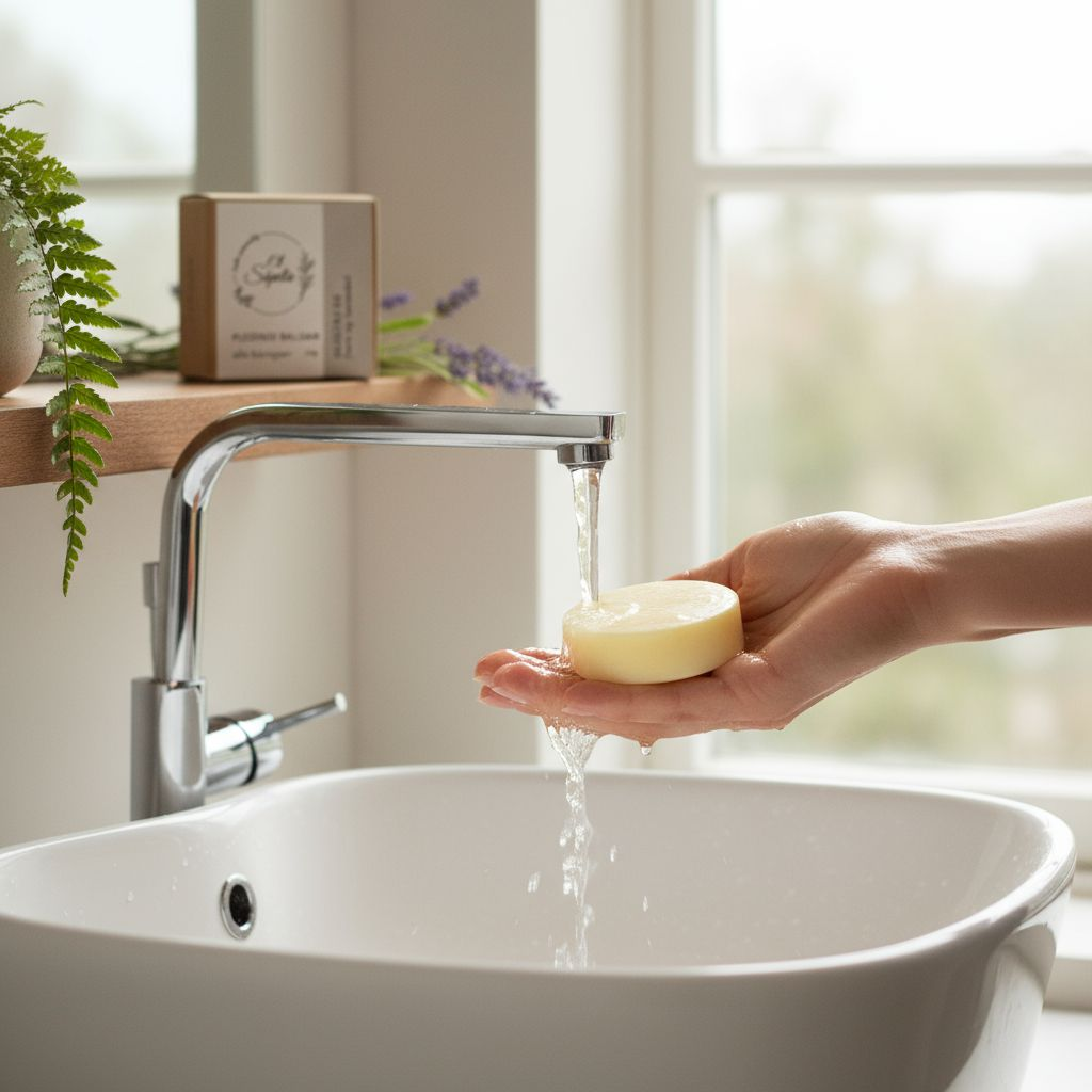 
                  
                    Naturlig balsambar - Skogens ro, arganolje og kakaosmør
                  
                