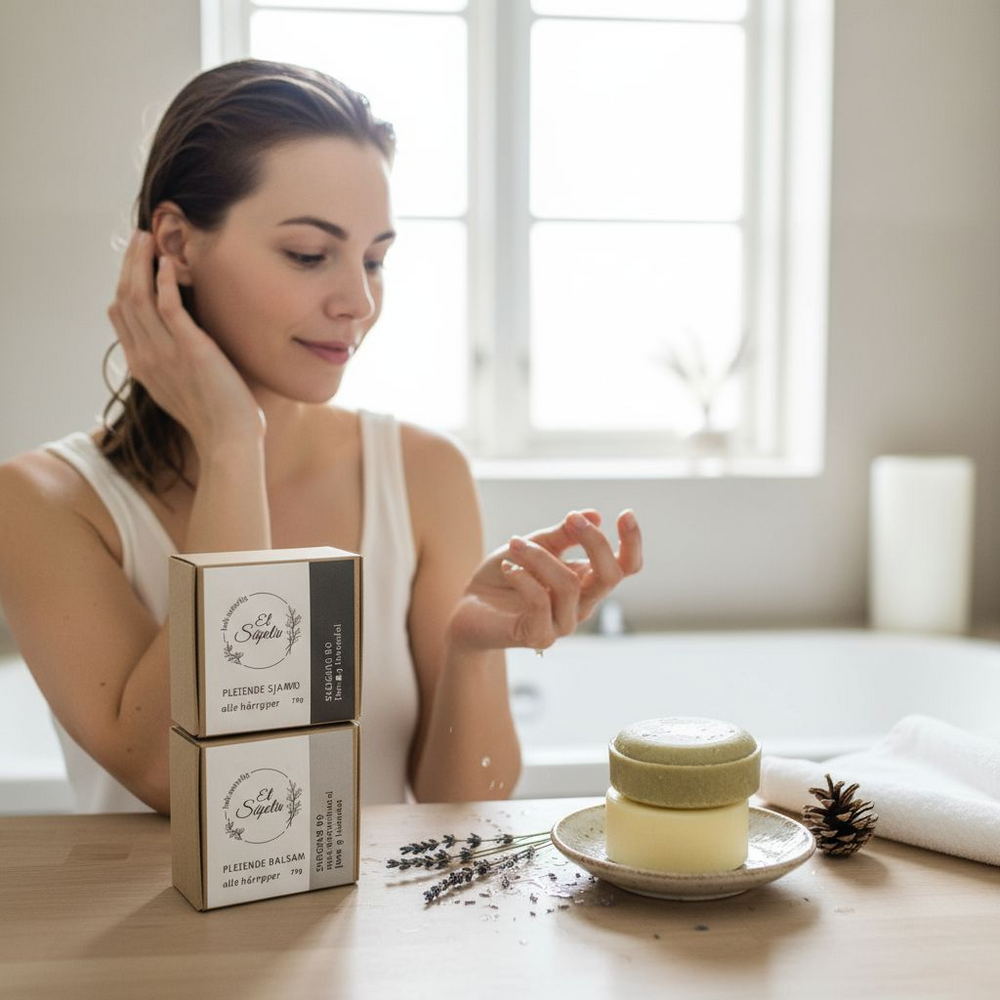 
                  
                    Naturlig balsambar - Skogens ro, arganolje og kakaosmør
                  
                