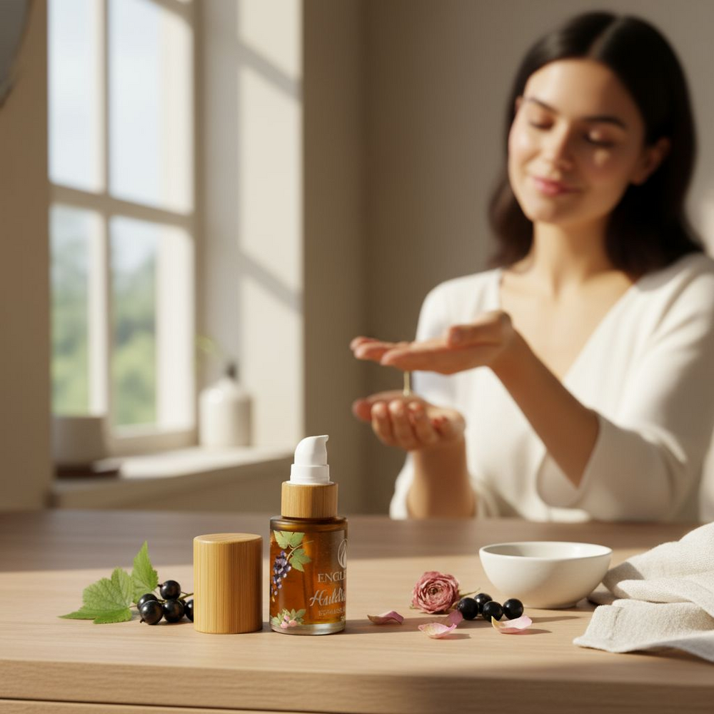 100% naturlig ansiktsolje for sensitiv hud - 