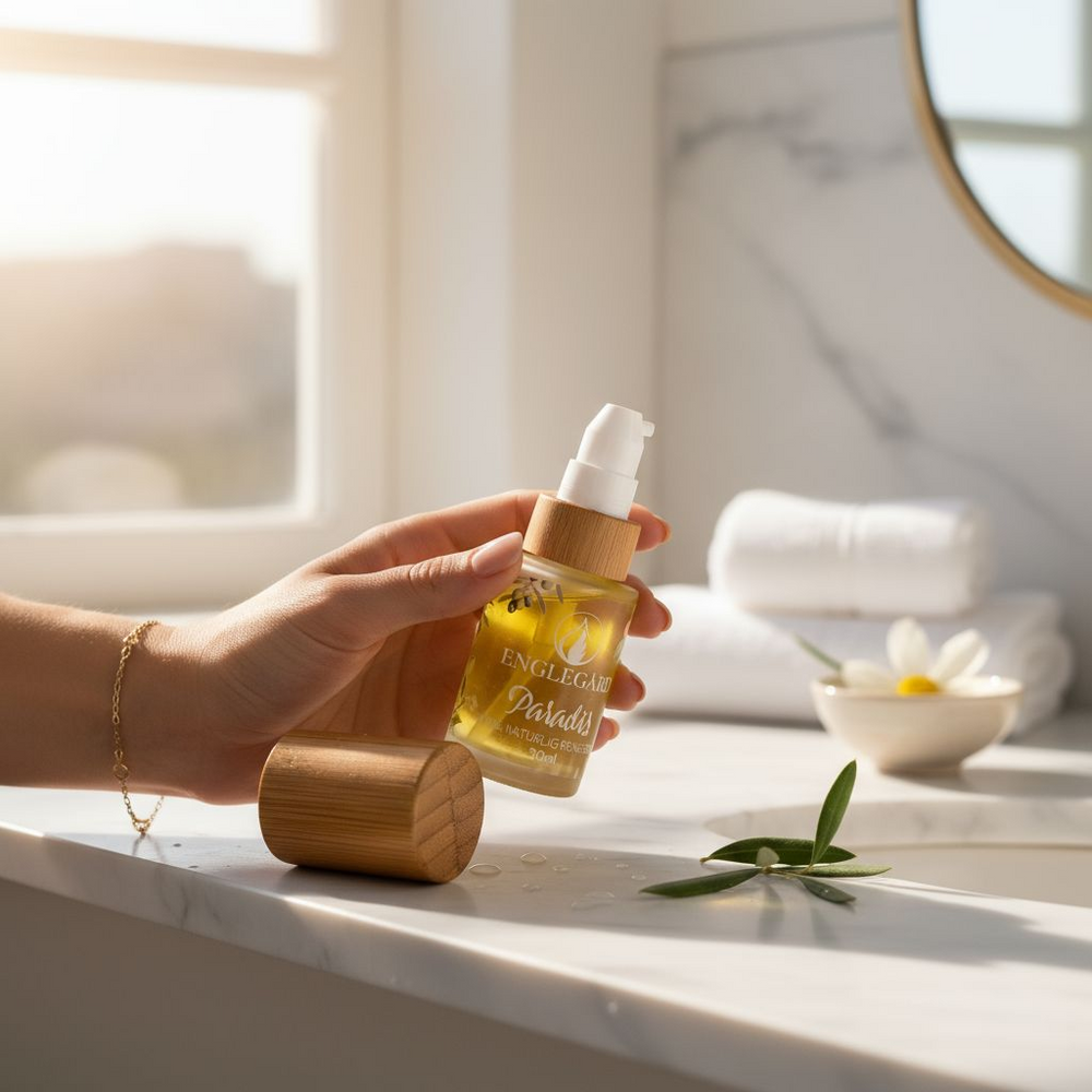 100% naturlig, forfriskende renseolje med oppstrammende effekt - 