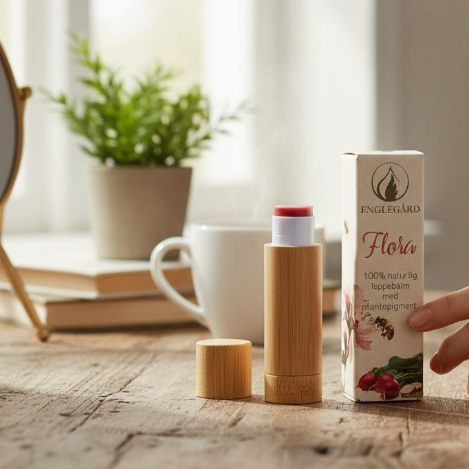 
                  
                    Prisvinnende, 100% naturlig leppepomade - "Flora"
                  
                