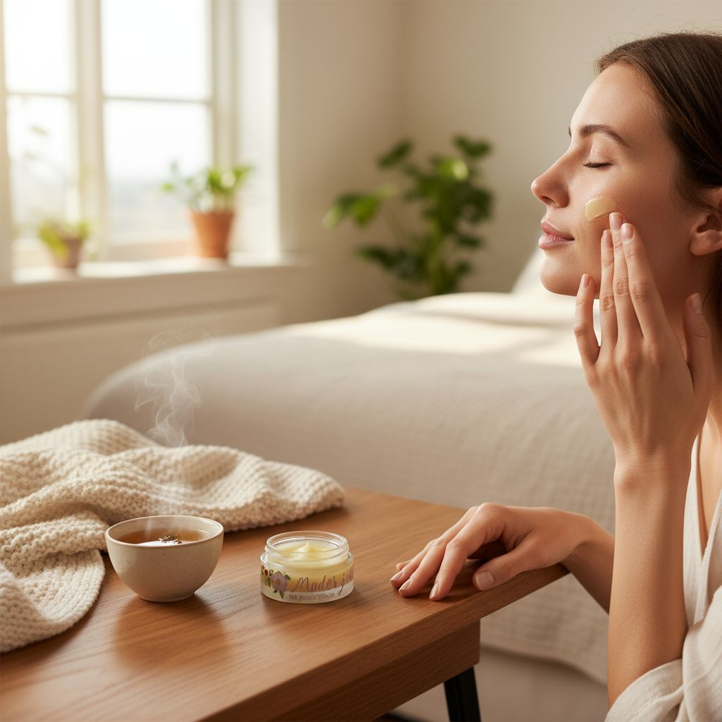 
                  
                    100% naturlig ansiktspleie for moden og tørr hud, med antialdringseffekt - "Moder jord," 30 ml
                  
                