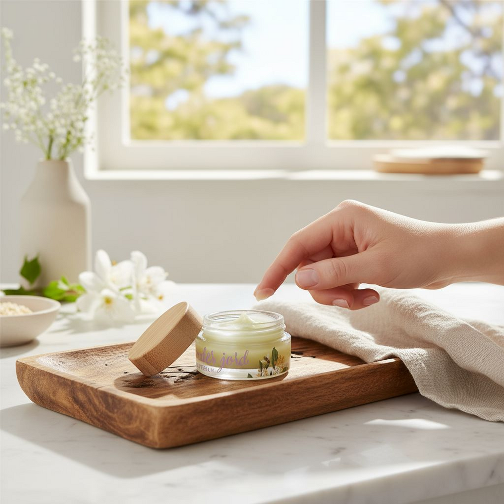 100% naturlig ansiktspleie for moden og tørr hud, med antialdringseffekt - 