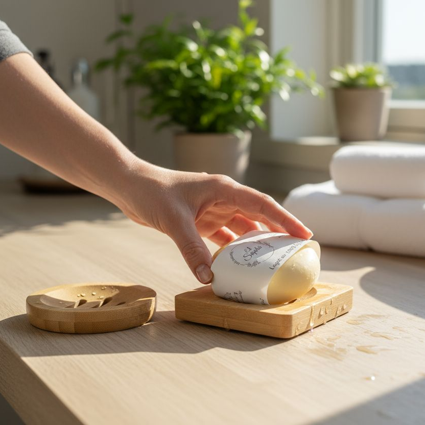 
                  
                    Såperist/såpeholder i tre
                  
                