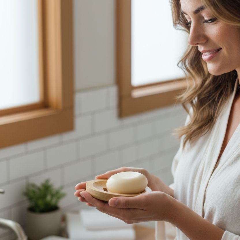 
                  
                    Såperist/såpeholder i tre
                  
                